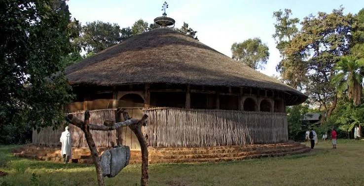 Azuwa Maryam monastery on Lake Tana, near Bahir Dar Ethiopia