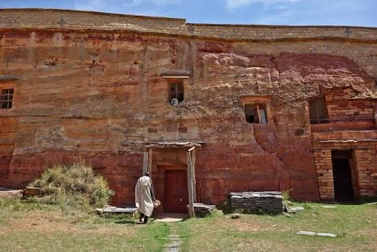 Debre Tsion monastery in the Gheralta mountains of Tigray, Ethiopia
