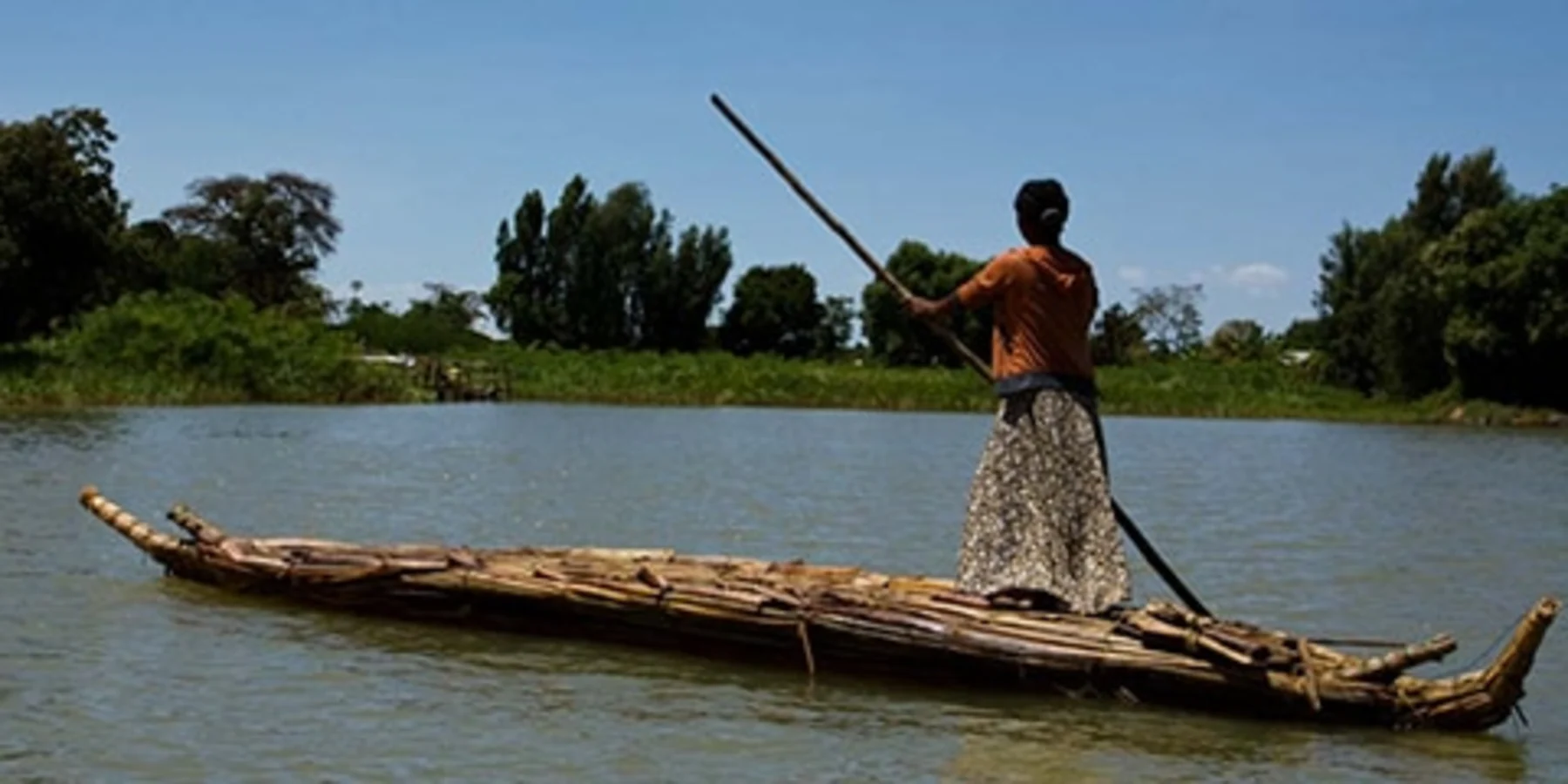 Lake Tana, Ethiopia's largest lake, near Bahir Dar
